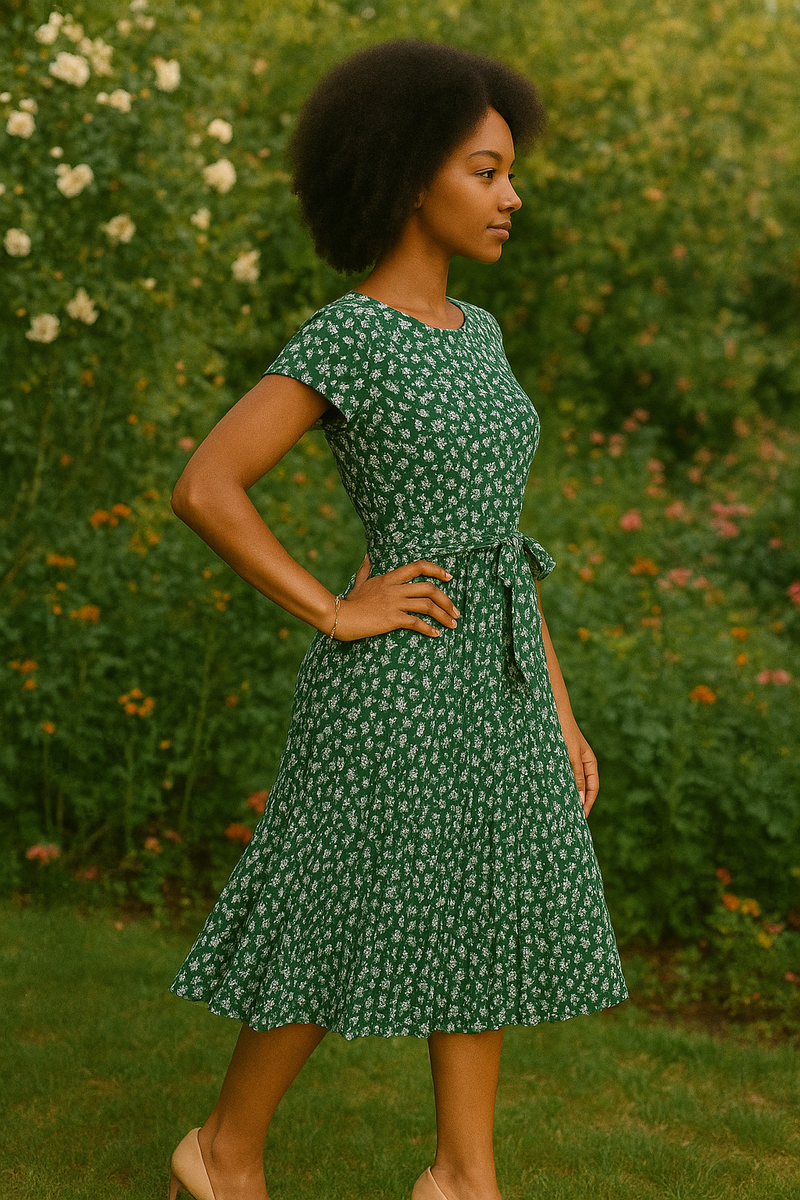 Vestido Floral Elegante