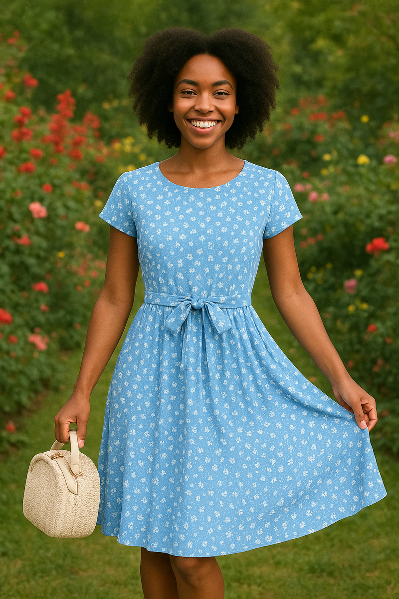 Vestido Floral Elegante