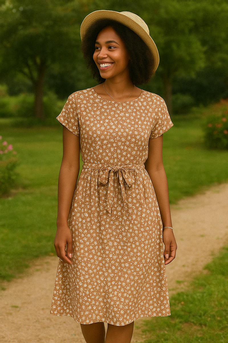 Vestido Floral Elegante